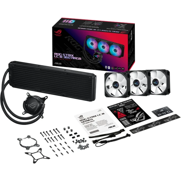ASUS ROG STRIX LC III 360 ARGB - Chladiče - Obrázok K7Y5000L01