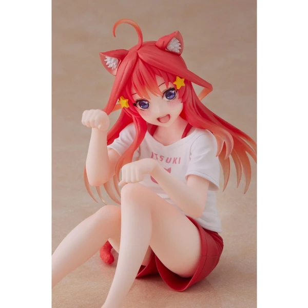 Soška The Quintessential Quintuplets: Desktop Cute - Itsuki Nakano (Cat Roomwear Ver.) - Sochy a sošky - Obrázok KFL3000N01