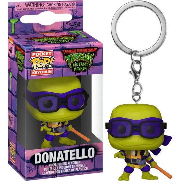 E-shop Funko POP! Keychain: TMNT Mutant Mayhem - Donatello