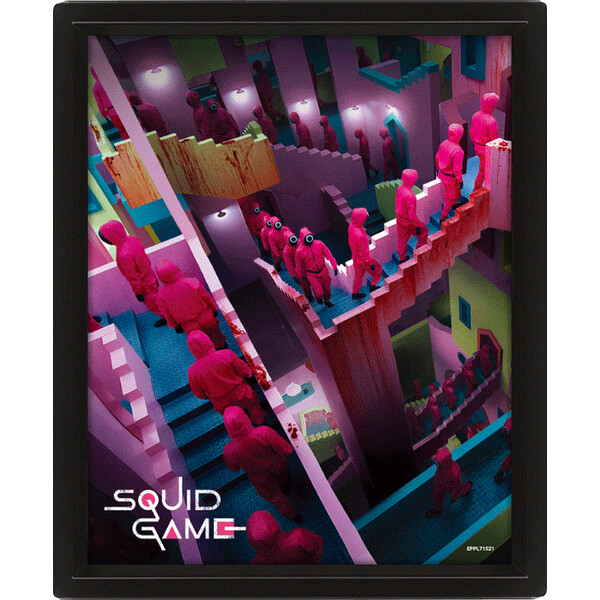 3D obraz Squid Game