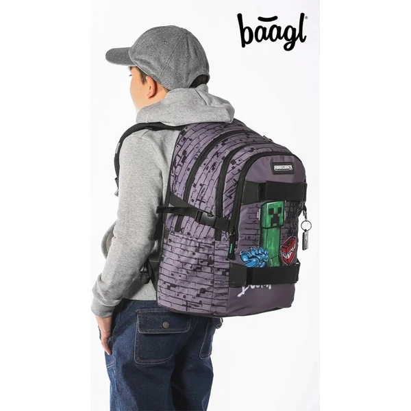Školský batoh BAAGL Skate Minecraft TNT - Batohy - Obrázok L31G000J01