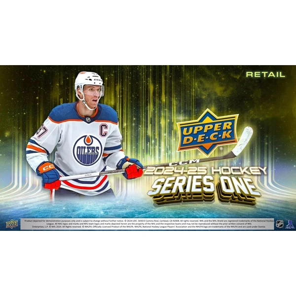 Hokejové karty 2024-25 Upper Deck Series 1 Hockey Gravity Box - Hokejové karty - Obrázok L35B000L01