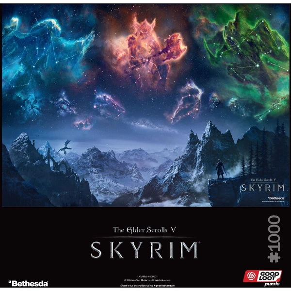 Gaming Puzzle: The Elder Scrolls V – Skyrim (1000) - Puzzle - Obrázok L3I2000P01