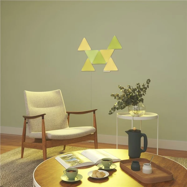 Nanoleaf Shapes Triangles Expansion Pack (3 ks) inteligentné modulárne osvetlenie - Inteligentné osvetlenie - Obrázok L453000501
