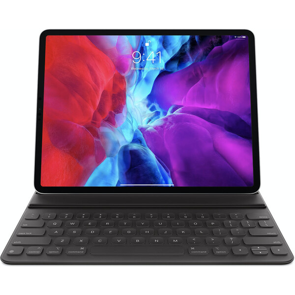 E-shop Apple iPad Pro 12,9" (3,4,5.gen) Smart Keyboard Folio kryt s CZ klávesnicou sivý