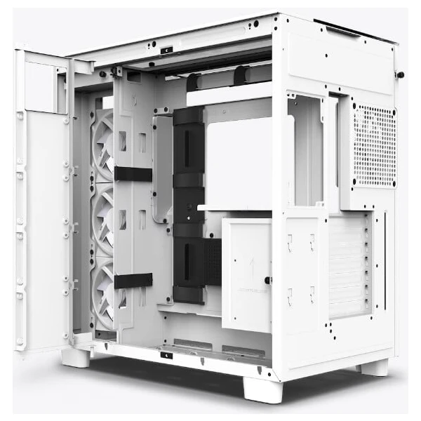 NZXT H9 Elite edition, biela - Počítačové skrine - Obrázok LB0L100501