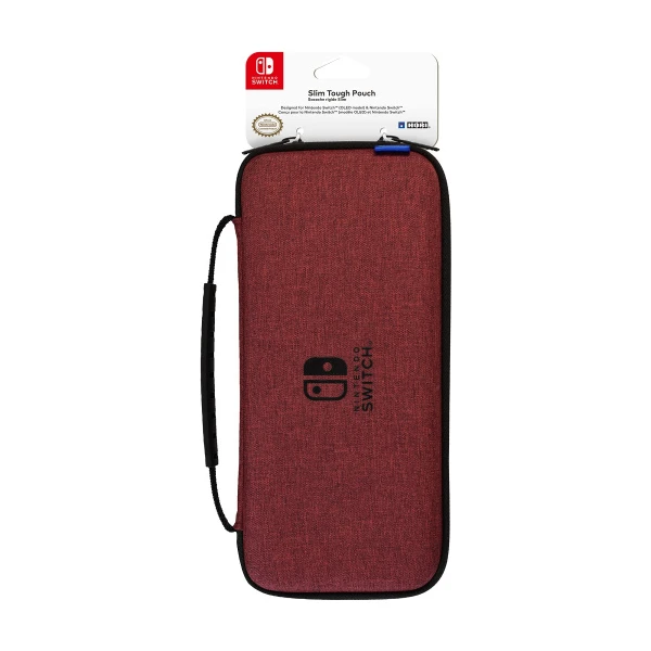Slim Tough Pouch pre Nintendo Switch OLED červené - Puzdra - Hlavný obrázok