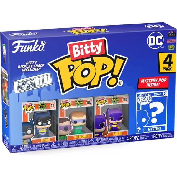 E-shop Funko Bitty POP! DC - Batman Adam 4 pack