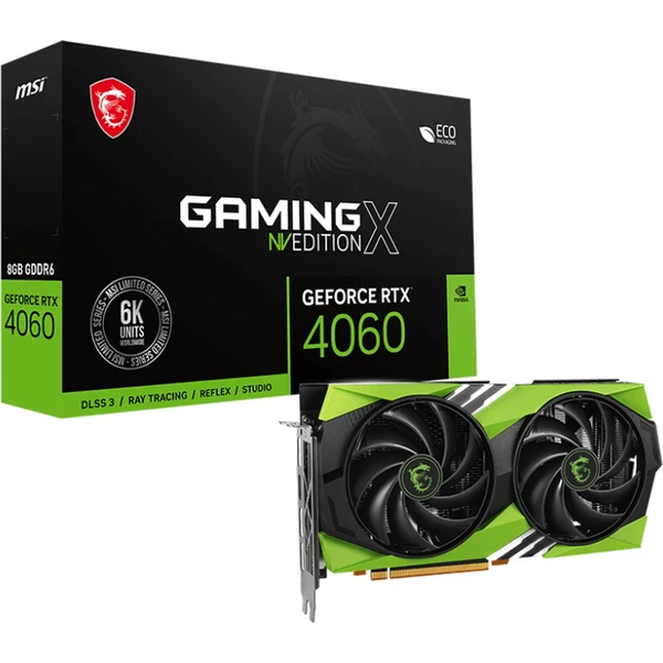 MSI NVIDIA GeForce RTX 4060 GAMING X NV EDITION 8G - Grafické karty - Obrázok LDO8G00101