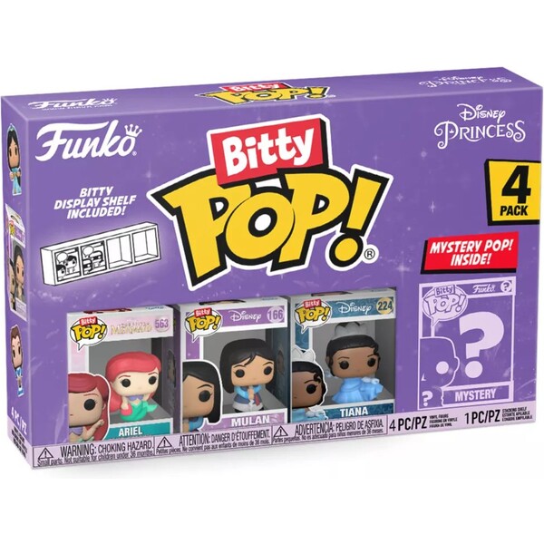 E-shop Funko Bitty POP! Disney Princess - Ariel 4 pack