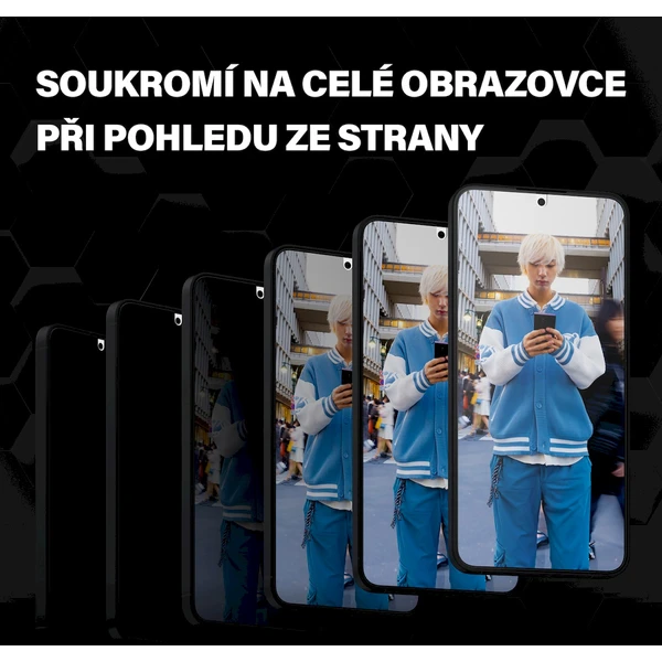 PanzerGlass Privacy Samsung Galaxy S24+/S25+ s inštalačným rámčekom - Ochranné fólie a sklo - Obrázok LQ51000P01