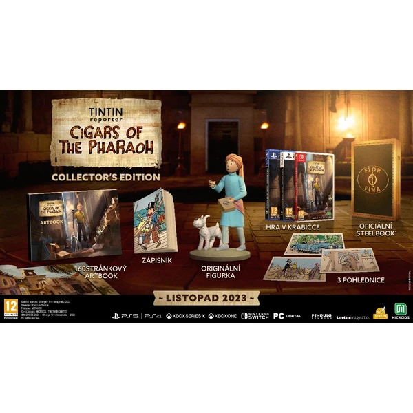 Tintin Reporter: Cigars of the Pharaoh - Collector's Edition (Switch) - Hry na Nintendo Switch - Obrázok LSH5G00101