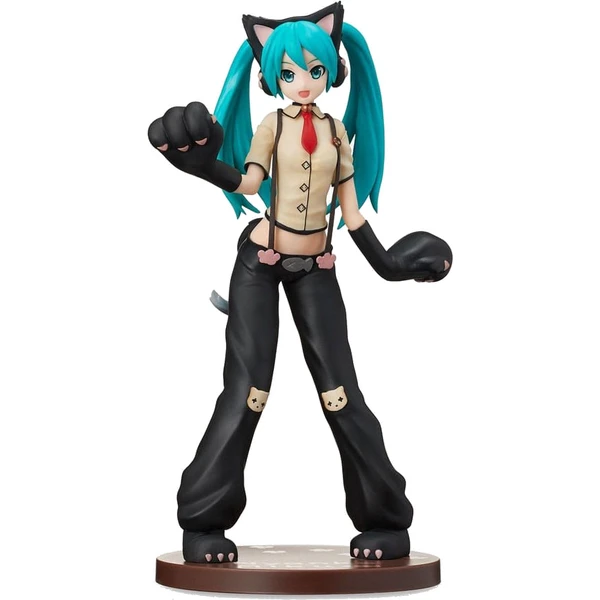 Figúrka Sega Goods Hatsun Miku Project DIVA - Arcade Future Tone SPM Hatsun Miku (Kitty Cat) 23 cm - Figúrky - Hlavný obrázok