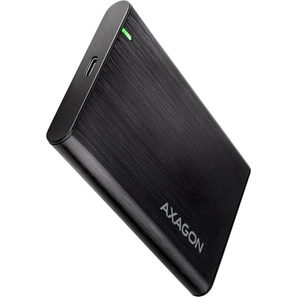 E-shop AXAGON EE25-A6C RAW box, čierna