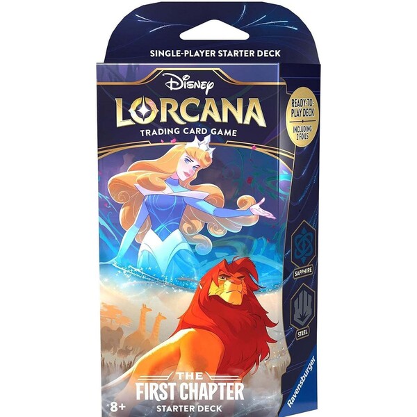 E-shop Disney Lorcana: First Chapter - Starter Deck Sapphire & Steel