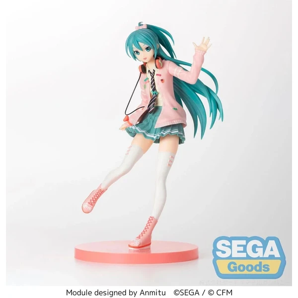 Hatsune Miku Project DIVA Arcade SPM PVC Štatút Hatsune Miku Ribbon Girl 24 cm - Sochy a sošky - Obrázok M2HD000K01