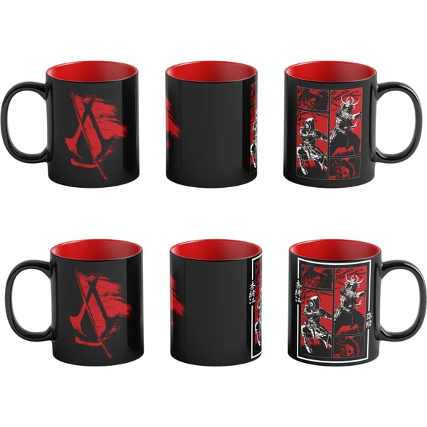 Hrnček Assassin's Creed Shadows (meniaci sa motív) 450 ml - Hrnčeky - Obrázok M3FB000N01