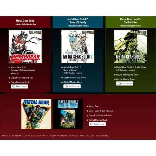 Metal Gear Solid Master Collection Volume 1 (Xbox Series X) - Hry na Xbox Series - Obrázok M413000701