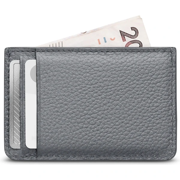 Woolnut kožené púzdro na karty šedej - Peňaženky - Obrázok M668000701