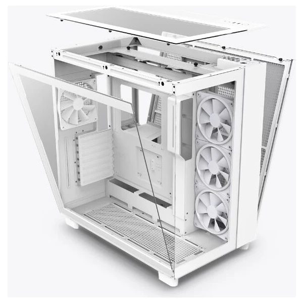 NZXT H9 Elite edition, biela - Počítačové skrine - Obrázok MB0L100501