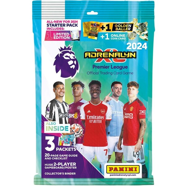 E-shop Futbalové karty PANINI Premier League 2023/2024 Adrenalyn - starter set