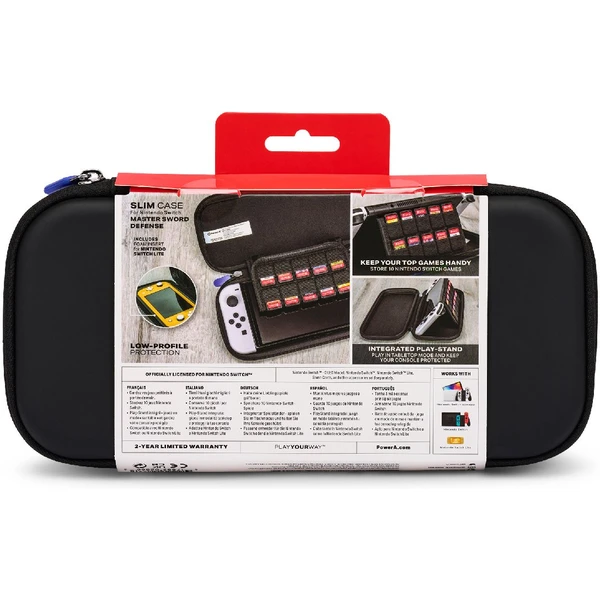 PowerA Slim Case Master Sword Defense (Switch) - Puzdra - Obrázok ME3L100501