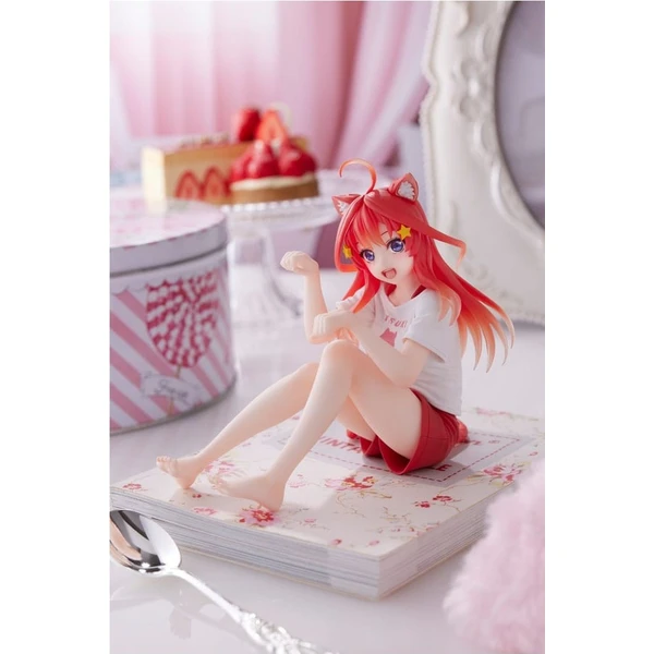 Soška The Quintessential Quintuplets: Desktop Cute - Itsuki Nakano (Cat Roomwear Ver.) - Sochy a sošky - Obrázok MFL3000N01