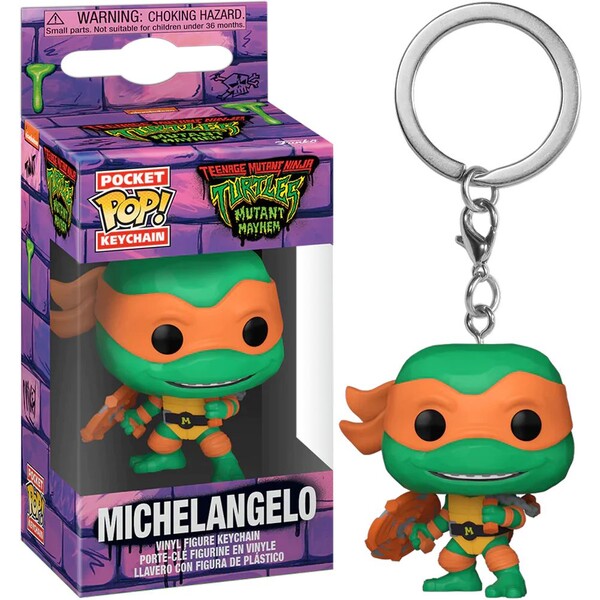 E-shop Funko POP! Keychain: TMNT Mutant Mayhem - Michelangelo
