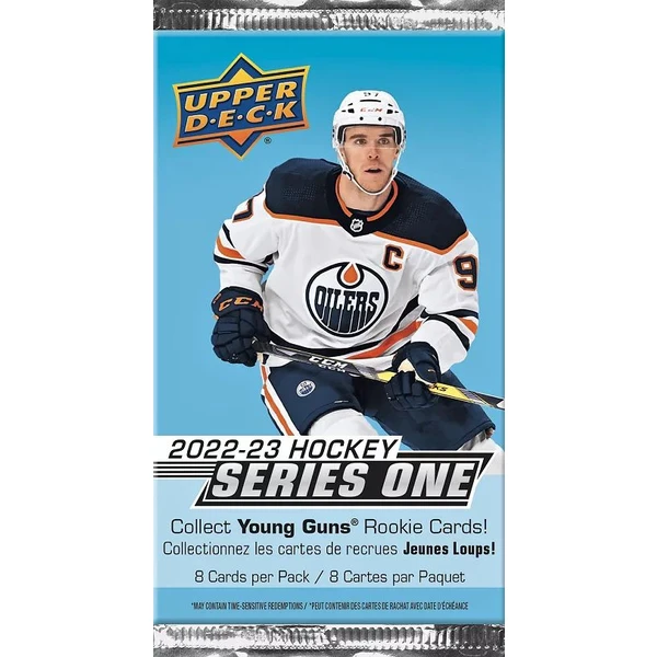 Hokejové karty Upper Deck - 22-23 Series 1 Retail Balíček - Hokejové karty - Hlavný obrázok