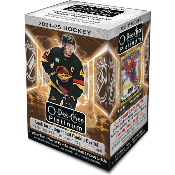 2024-25 Upper Deck O-Pee-Chee Platinum Hockey Blaster Box  - Hokejové karty - Hlavný obrázok
