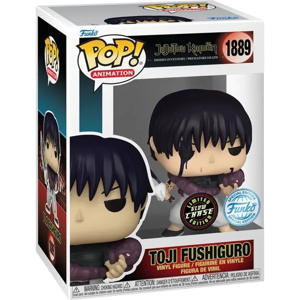 Funko POP! #1889 Animation: Jujutsu Kaisen - Toji Fushiguro (Šanca na chase) (GITD) - Funko POP! - Obrázok N0OG000J01