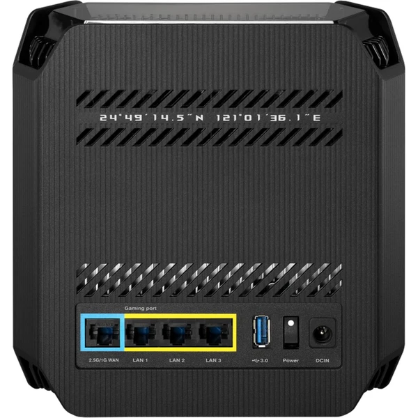 ASUS ROG Rapture GT6 čierny Mesh systém - Mesh systémy - Obrázok N176000701