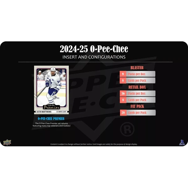 Hokejové karty 2024-25 Upper Deck O-Pee-Chee Hockey Blaster Box - Hokejové karty - Obrázok N23D000O01