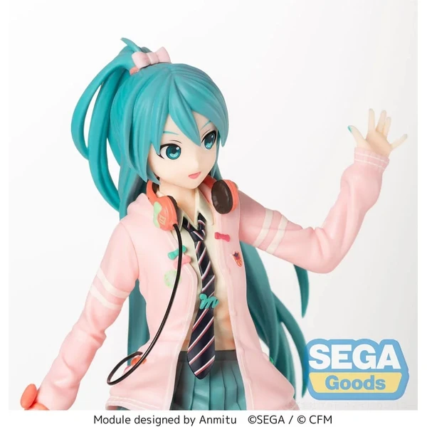 Hatsune Miku Project DIVA Arcade SPM PVC Štatút Hatsune Miku Ribbon Girl 24 cm - Sochy a sošky - Obrázok N2HD000K01