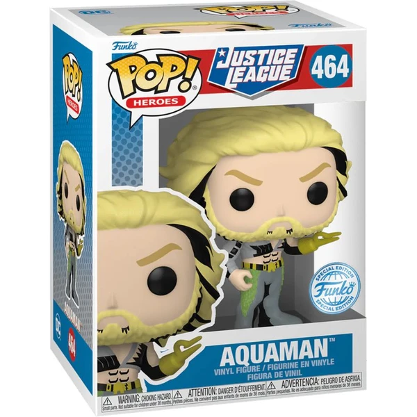 Funko POP! #464 Heroes: Justice League Comic - Aquaman - Funko POP! - Obrázok N2L8000K01