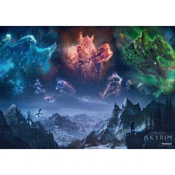 Gaming Puzzle: The Elder Scrolls V – Skyrim (1000) - Puzzle - Obrázok N3I2000P01