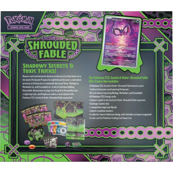 Pokémon TCG: SV6.5 Zhrouded Fable - Elite Trainer Box - Pokémon karty - Obrázok N43B000P01