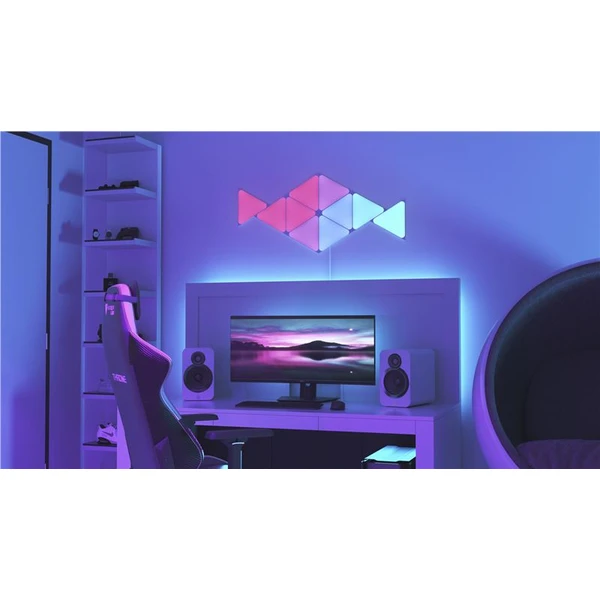 Nanoleaf Shapes Triangles Expansion Pack (3 ks) inteligentné modulárne osvetlenie - Inteligentné osvetlenie - Obrázok N453000501