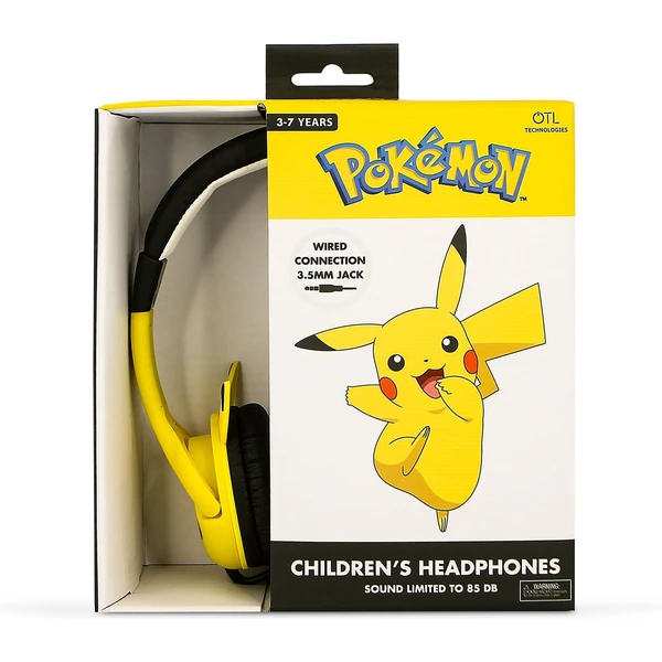 OTL Pokémon Pikachu 3D detské slúchadlá - Slúchadlá - Obrázok N6Q2000O01