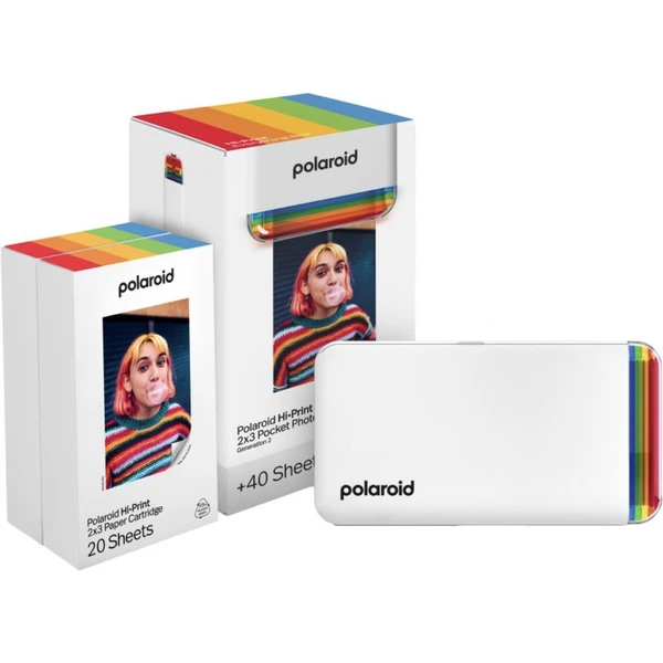 Polaroid Hi-Print Gen 2 tlačiareň E-box biela - Tlačiarne - Hlavný obrázok