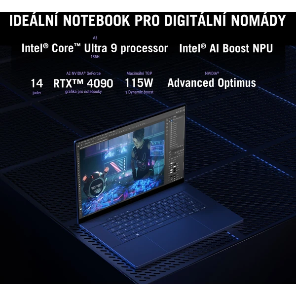 ASUS ROG Zephyrus G16 (GU605MY-NEBULA026W) sivý - Notebooky - Obrázok NB34000L01