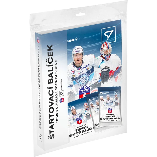 Hokejové karty SportZoo Štartovací balíček Tipos extraliga 2023/24 - 2. séria - Hokejové karty - Hlavný obrázok