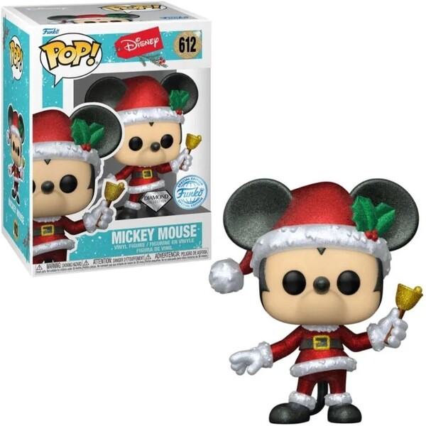 E-shop Funko POP! #612 Disney: Holiday- Mickey (Diamond Glitter)
