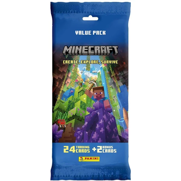 Panini Minecraft 3 - Fatpack - Zberateľské karty a nálepky - Hlavný obrázok