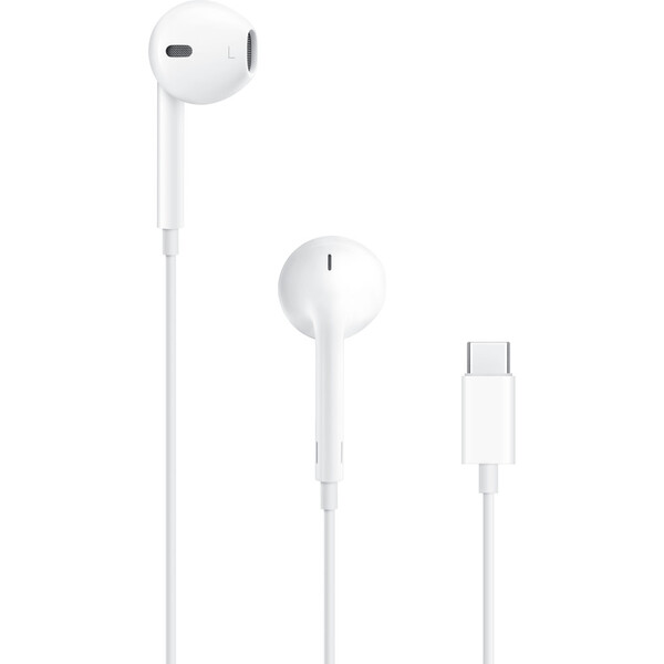 E-shop Apple EarPods USB-C slúchadlá s mikrofónom biela