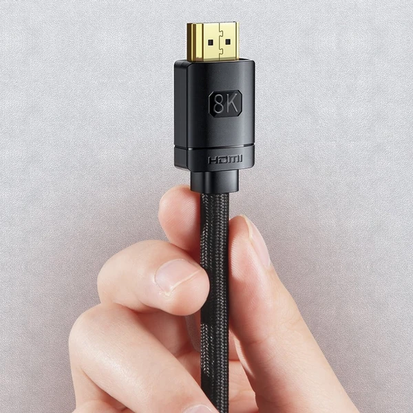 Baseus HDMI 2.1 kábel 8K M/M (1m) čierny - Káble - Obrázok NXMW600301