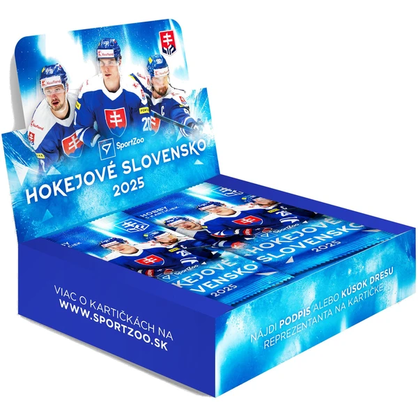 Hokejové karty SportZoo Hokejové Slovensko 2025 - Hobby box - Hokejové karty - Hlavný obrázok