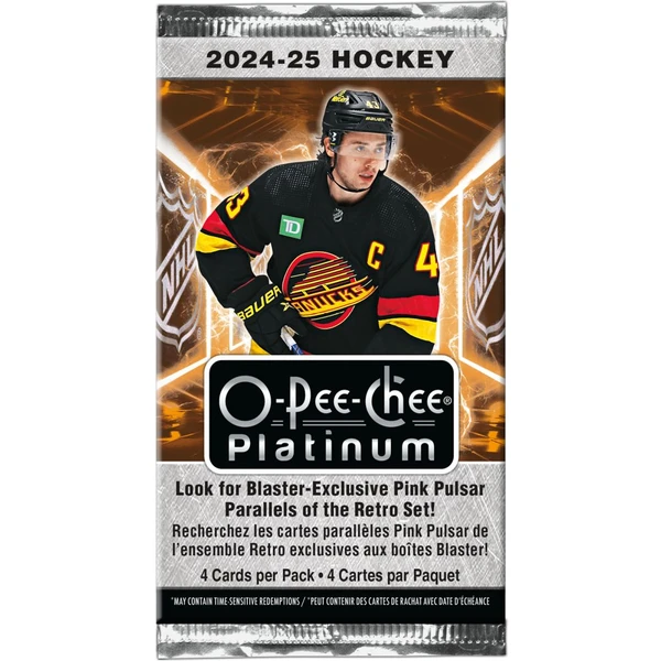 2024-25 Upper Deck O-Pee-Chee Platinum Hockey Blaster Box  - Hokejové karty - Obrázok O0BE000K01