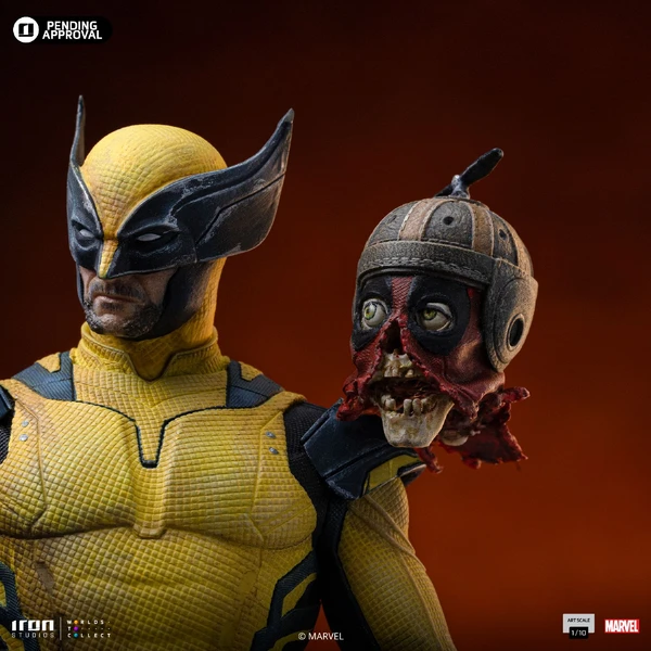 Soška Iron Studios Art Scale 1/10 Deadpool & Wolverine - Wolverine - Sochy a sošky - Obrázok O1M7000J01