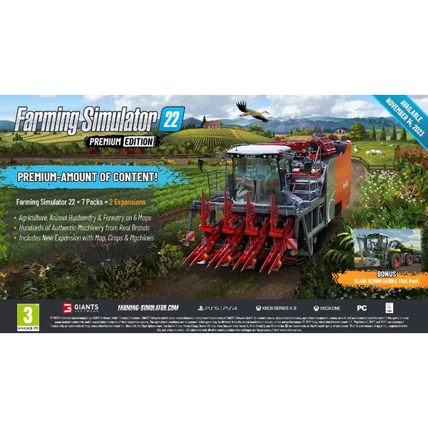 Farming Simulator 22: Premium Edition (PS4) - Hry na PS4 - Obrázok O1T6000601